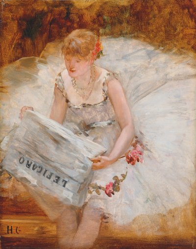 バレリーナ・リー・フィガロ、1885年頃 作： Henri Gervex