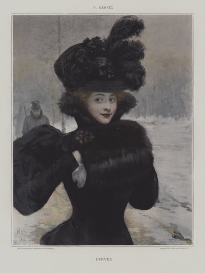 LHiver（冬） 作： Henri Gervex