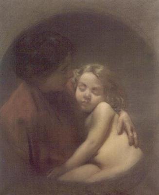お母さんと子供 作： Henri Gervex