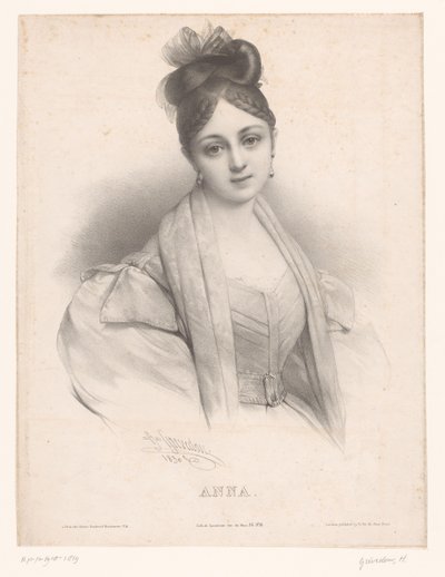 ヴァン・アンナ アンナ (オブジェクトのタイトル) Dames met namen volgens het alfabet (シリーズ タイトル) Ladies