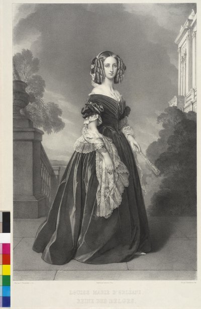 フランス王女ルイーザ 作： Henri Grevedon