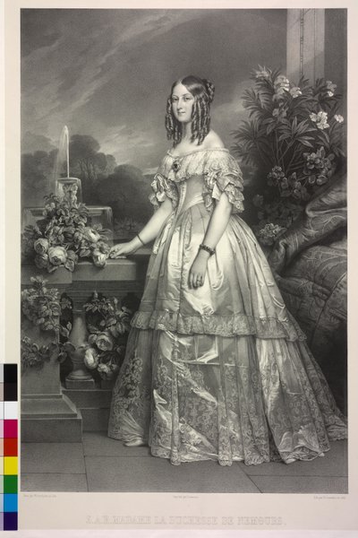ザクセン＝コーブルク＝ゴータ・ヴィクトリア王女 作： Henri Grevedon