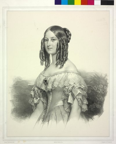 ザクセン＝コーブルク＝ゴータ・ヴィクトリア王女 作： Henri Grevedon