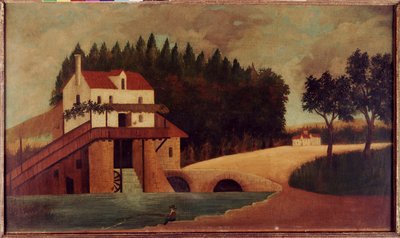 ミル、1896年頃 作： Henri J.F. Rousseau