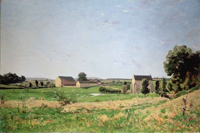 ヨンス、ソルスの風景 作： Henri Joseph Harpignies