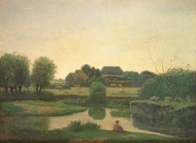 池、1853 作： Henri Joseph Harpignies