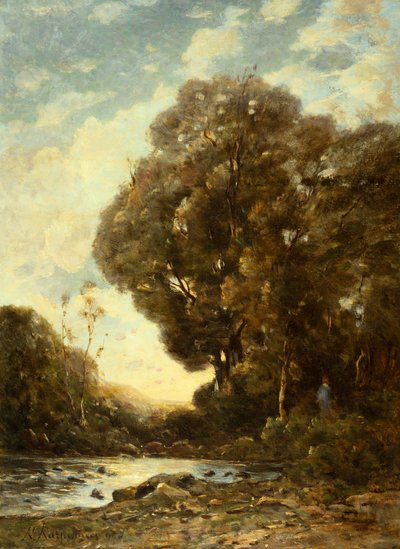川 作： Henri Joseph Harpignies