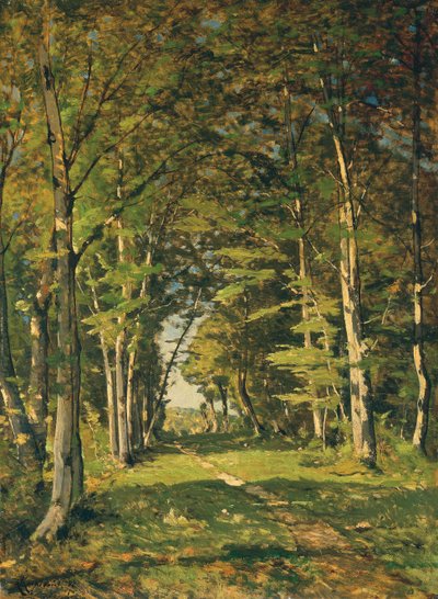 ファマールの森、1887 作： Henri Joseph Harpignies