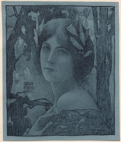 スイートナイト、1899年。 作： Henri Jules Guinier
