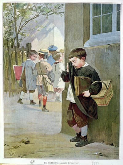 拘留中、1889 作： Henri Jules Jean Geoffroy