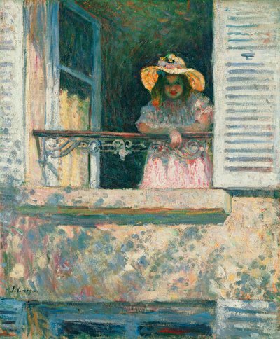 窓際の少女;窓際の少女、1903-1904年頃 作： Henri Lebasque