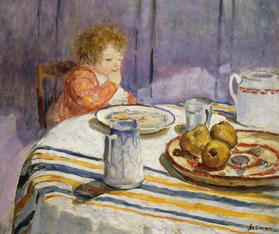 朝ごはん;朝ごはん、 作： Henri Lebasque