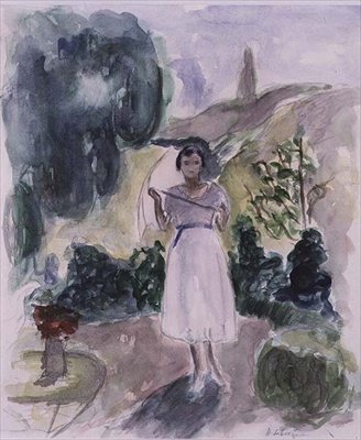 ザ・ウォーク（水彩画 作： Henri Lebasque