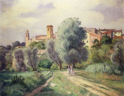 田舎の二人の女性。田舎の二人の女性 作： Henri Lebasque