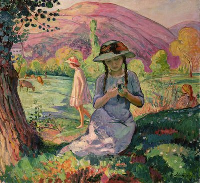 不明な画像 作： Henri Lebasque