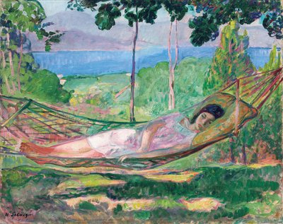 ラストヴィラ、サントロペ 作： Henri Lebasque