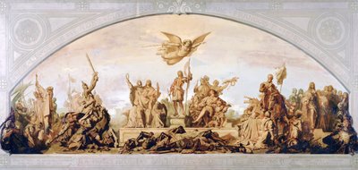 カペティエンヌ、ヴァロワ、ブルボンの下のフランス、1856年 作： Henri Lehmann