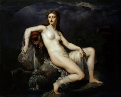 The WaterまたはThe Source LEau ou La source 作： Henri Lehmann