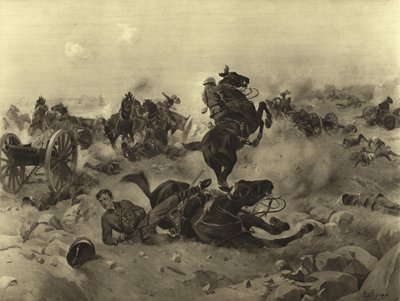 1899年のコレンソの戦い（グラビア） 作： Henri Louis Dupray