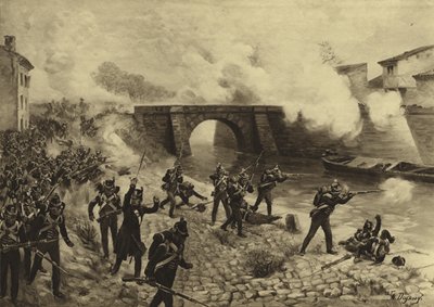 トゥールーズの戦い、1814（グラビア） 作： Henri Louis Dupray