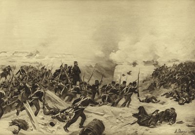 セバストポルの包囲、1854-1855（グラビア） 作： Henri Louis Dupray