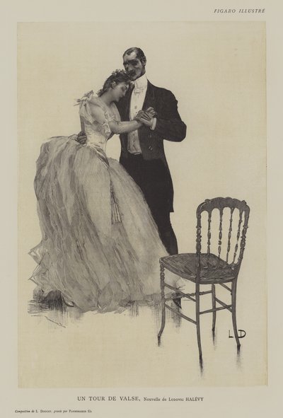Un Tour de Valse、Ludovic Halevyによる短編小説 作： Henri Lucien Doucet