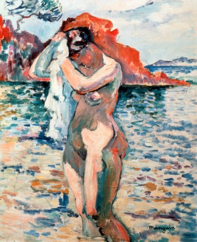 A Bather、1906。 作： Henri Manguin