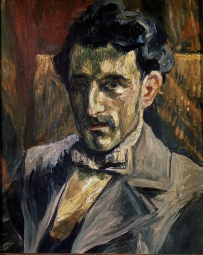 モーリス・ラヴェルの肖像 作： Henri Manguin