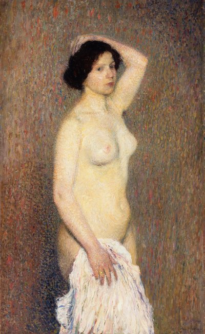 立っている裸の女性、 作： Henri Martin