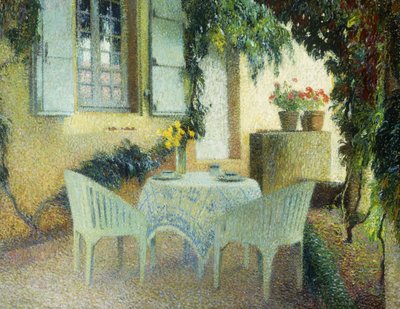マルクイロルのマナーテラス 作： Henri Martin