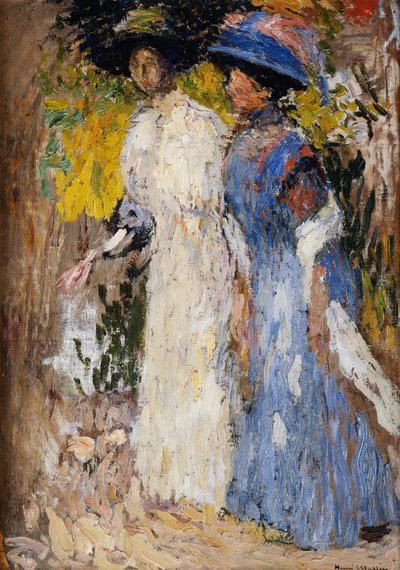散歩;ラプロムナード、 作： Henri Martin