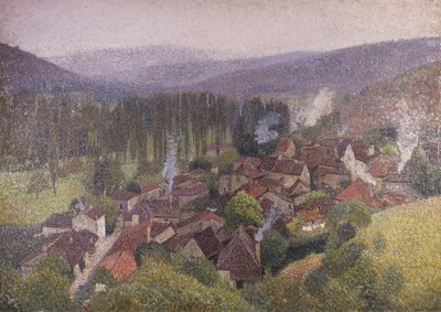 バスティードの眺め 作： Henri Martin