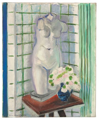 アンティークとカーネーション 作： Henri Matisse