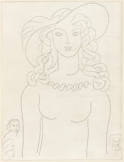 幻影、マラルメ詩集より第3曲 作： Henri Matisse