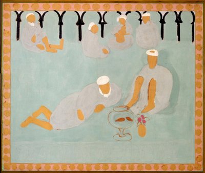 アラビアン・コーヒー・ハウス 作： Henri Matisse