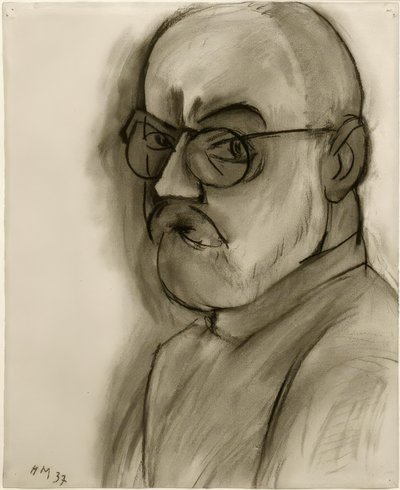 自画像 作： Henri Matisse