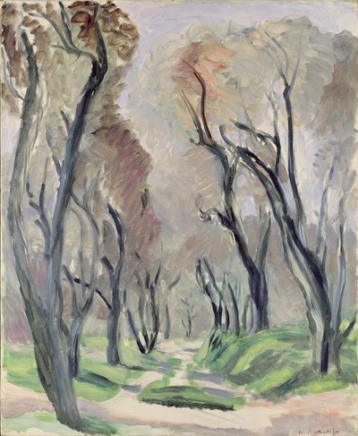 オリーブの並木道 作： Henri Matisse