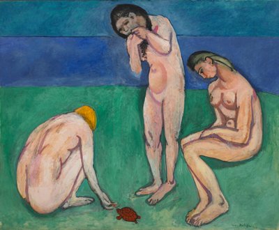 亀と水浴び 作： Henri Matisse