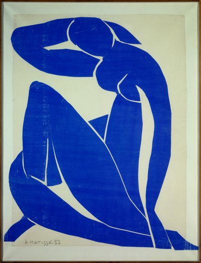 ブルーヌードII 作： Henri Matisse
