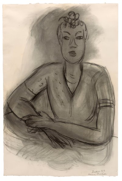 女性の胸像 作： Henri Matisse