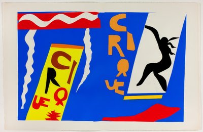 サーカス、ジャズより 作： Henri Matisse