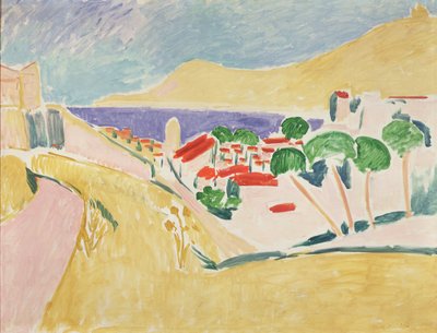 コリウール、1906-11年頃（キャンバスに油彩） 作： Henri Matisse