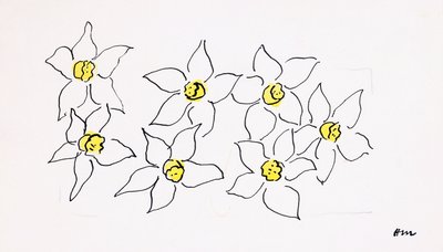 水仙 作： Henri Matisse