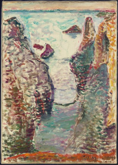 クリフ、ベル・イル 作： Henri Matisse
