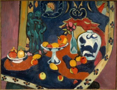 フルーツとブロンズ 作： Henri Matisse