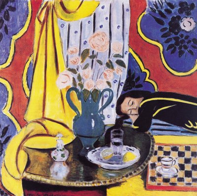 ハーモニー・イン・イエロー 作： Henri Matisse