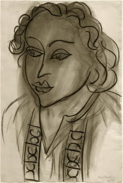 女性の頭 作： Henri Matisse