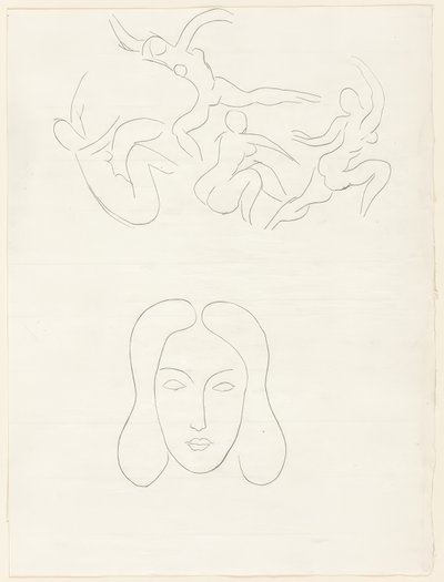 マラルメ詩集より『エロディアード』lV、第13曲 作： Henri Matisse
