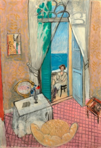 ニースのインテリア 作： Henri Matisse
