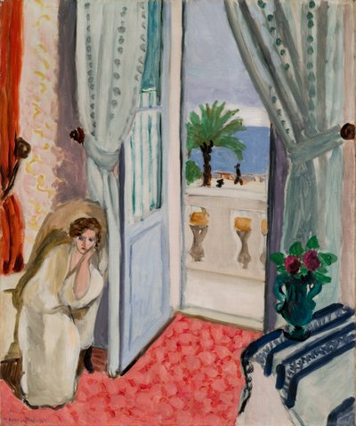 ニースの室内 1919年頃 油彩・カンヴァス 作： Henri Matisse